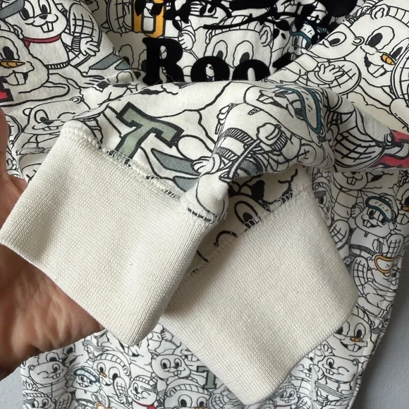 Roots Multicolor Cartoon Hoodie Dress - Picture 6 of 6